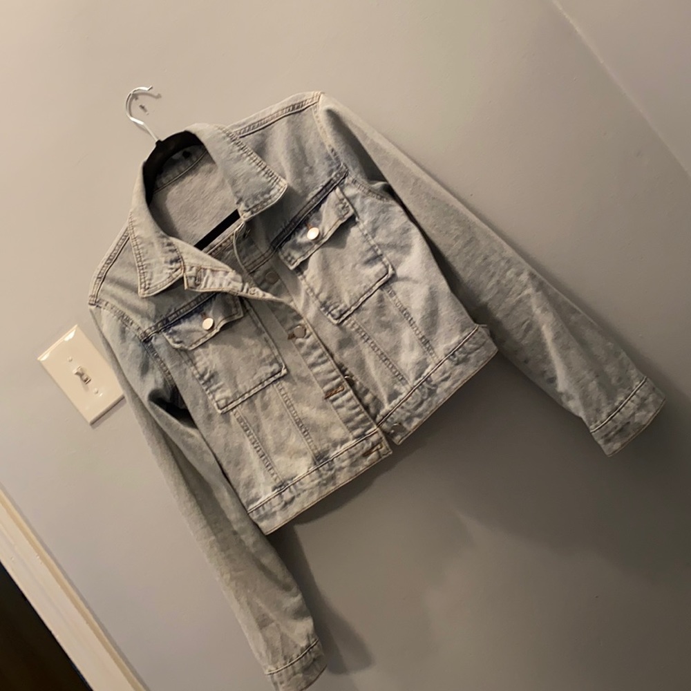 Cropped Jean Jacket
